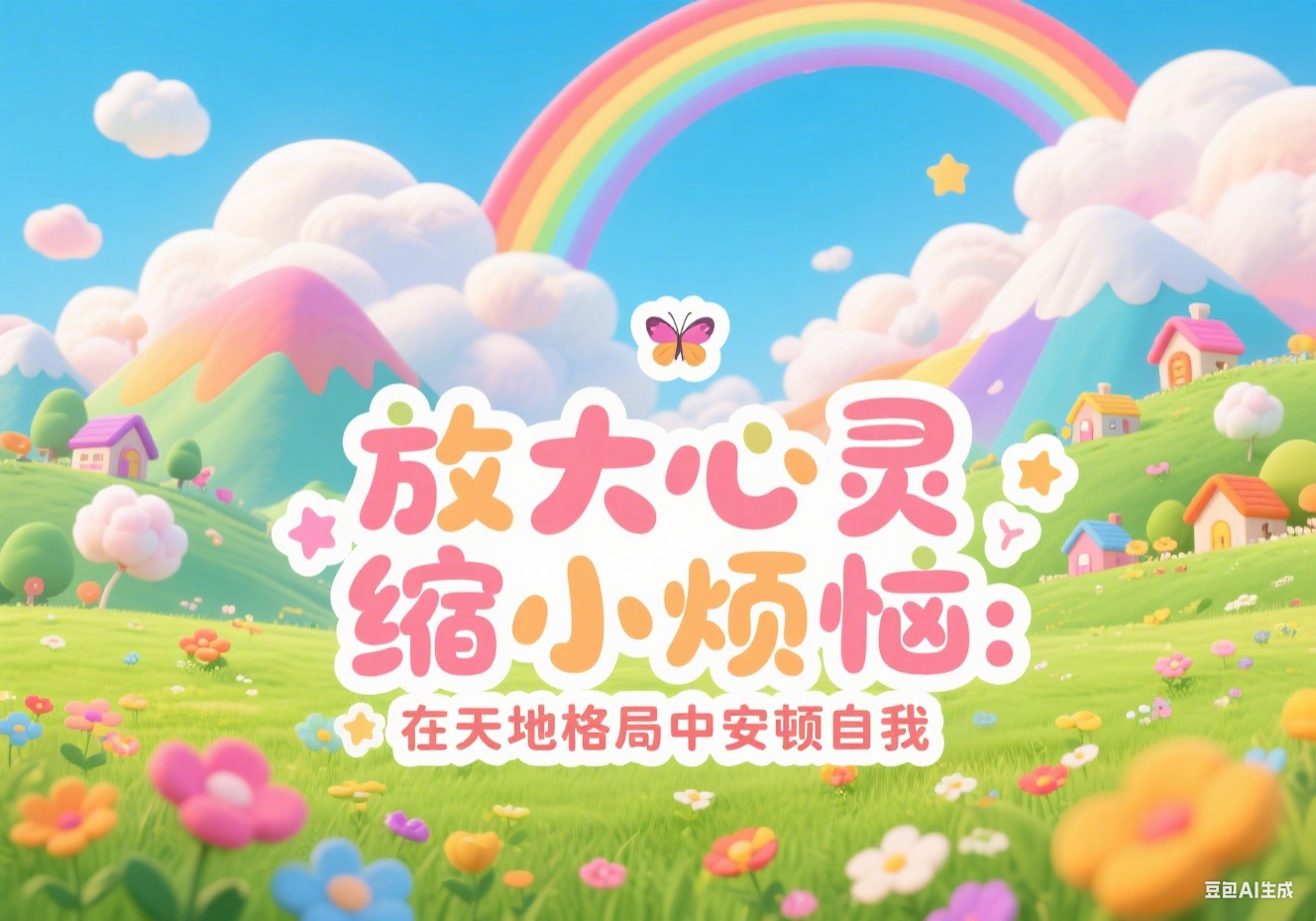放大心灵 自然缩小烦恼
