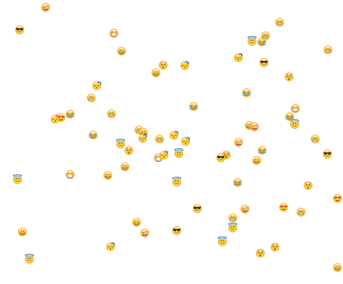 寻找不同的emoji