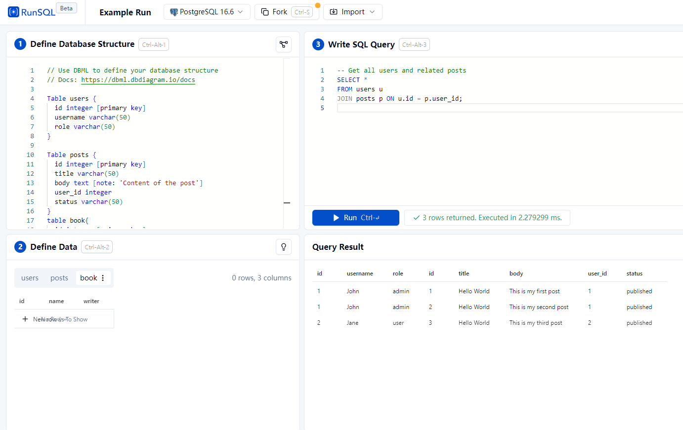 RunSQL